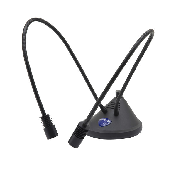 Optika Doppio braccio X-LED3 Iluminazione CL-41 con regolatore di luminosità