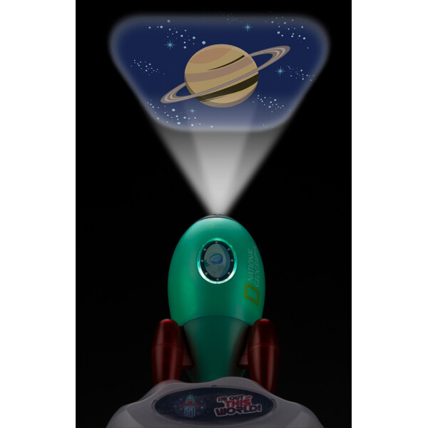 National Geographic Proiettore spaziale 3 in 1 con torcia e luce notturna
