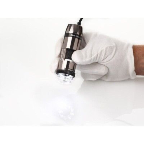 Dino-Lite Microscopio AM7115MZTL, 5 MP, 10-140x, 8 LED, 30 fps, USB 2.0