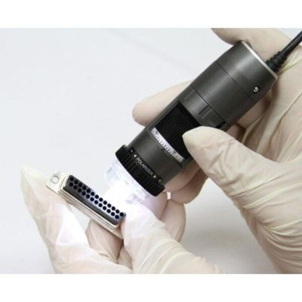 Dino-Lite Microscopio AM4815ZT, 1.3MP, 20-220x, 8 LED, 30 fps, USB 2.0
