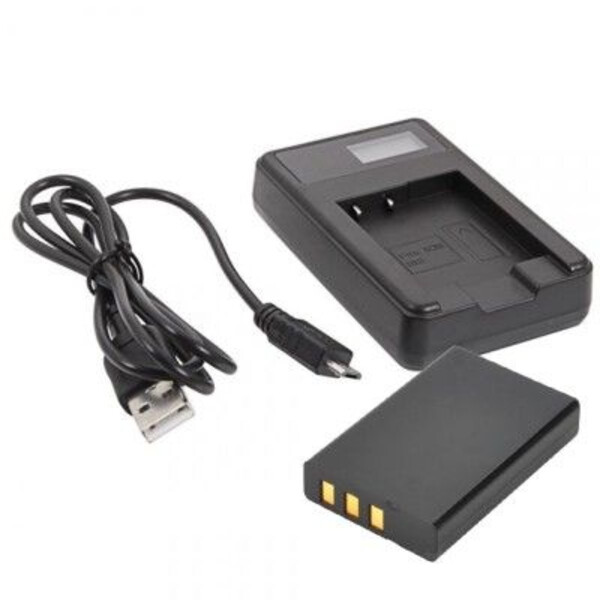 Dino-Lite Batteria di ricambio e caricabatterie per WF-10