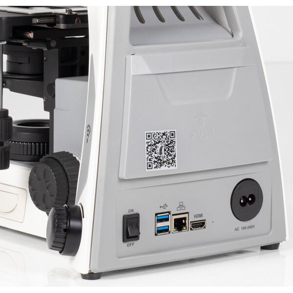 Motic Microscopio Microscopi Panthera cloud, bino, digital, infinity, plan, achro, 40x-1000x, 10x/22mm, Halogen/LED, HDMI, 8MP