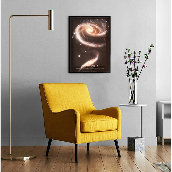 AstroMedia Poster Galassia delle Rose Arp 273