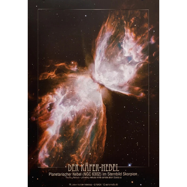 AstroMedia Poster La Nebulosa Scarabeo NGC 6302