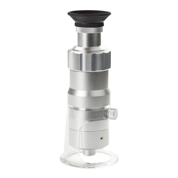 Euromex Lenti d`Ingrandimento Microscopio di Misura, 60x, LED, 0.02mm