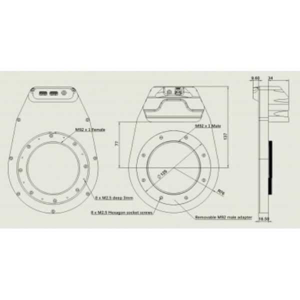 Artesky Rotatore Wanderer Rotator PRO M92