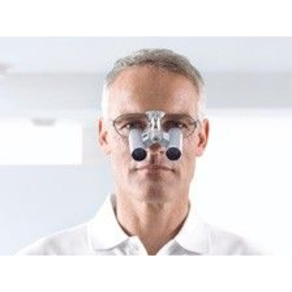 ZEISS Lente d`Ingrandimento Fernrohrlupe optisches System K 3,5x/400 inkl. Objektivschutz zu Kopflupe EyeMag Pro