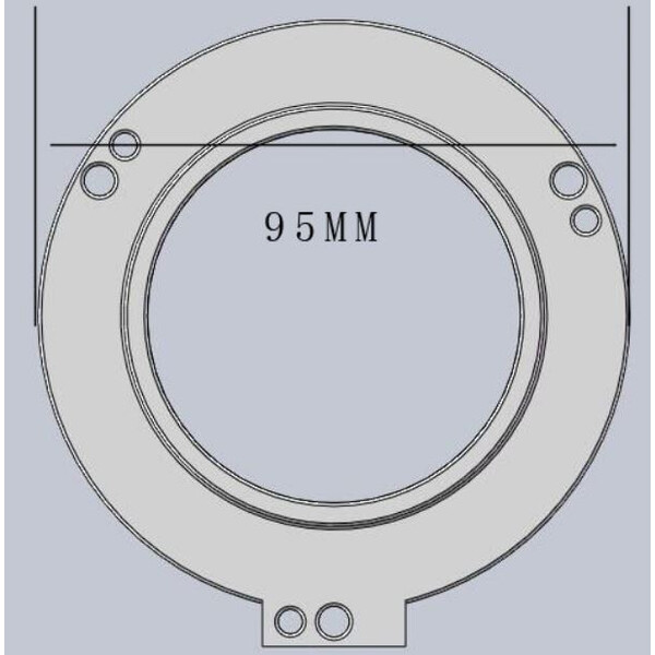 Artesky Adapter Skywatcher für 2" UltraLight V3 OAZ