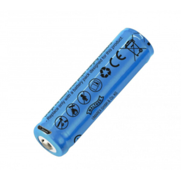 Walther Batteria Li-Ion da 2600 mAh con presa di ricarica Micro-USB