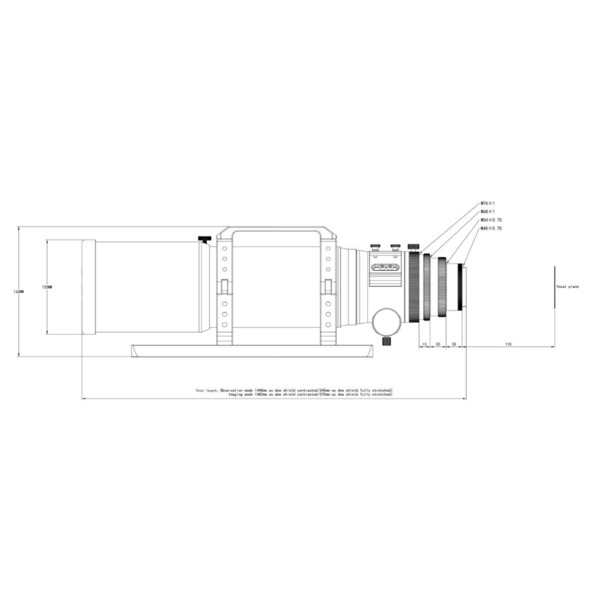 Askar Rifrattore Apocromatico AP 80/600 80PHQ