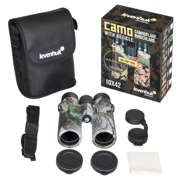 Levenhuk Binocolo 10x42 Camo Moss