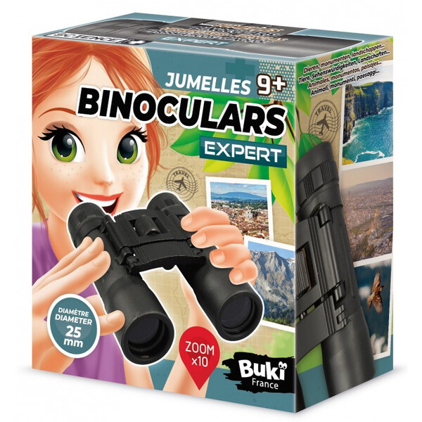 Buki Binocolo per bambini 10x25 Expert