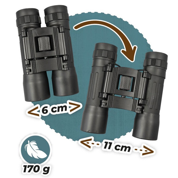 Buki Binocolo per bambini 10x25 Expert
