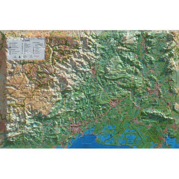 3Dmap Mappa Regionale Le Gard