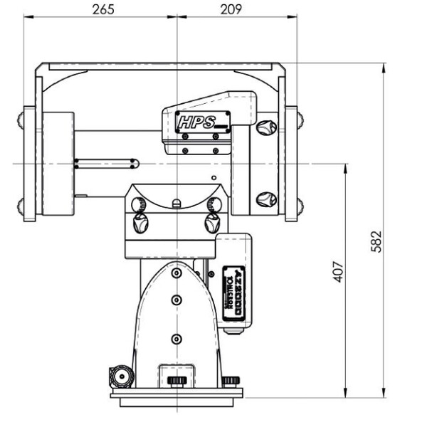 10 Micron Montatura AZ 2000 HPS Combi DT