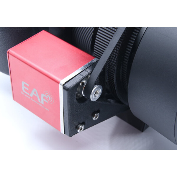 Wega Telescopes EAF Motoranbaukit mit Schelle, Schiene und Sucherschuh für Sigma Art 105mm Objektiv