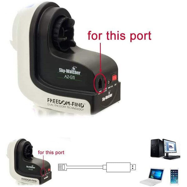 Ikarus Technologies Cavo USB per montatura (AZ-GTi)