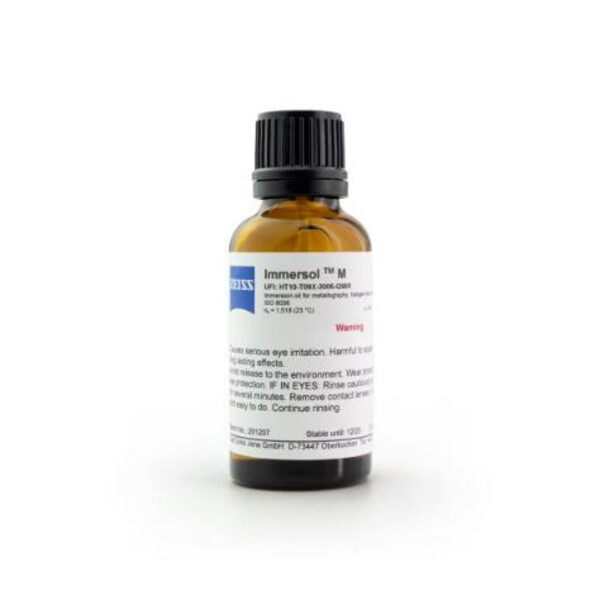 ZEISS Olio per immersione Immersol M, oliatore 20 ml
