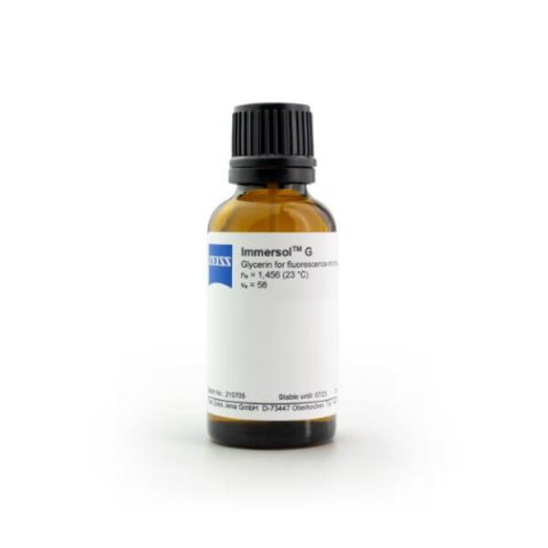 ZEISS Agente di immersione Immersol G, oliatore 20 ml