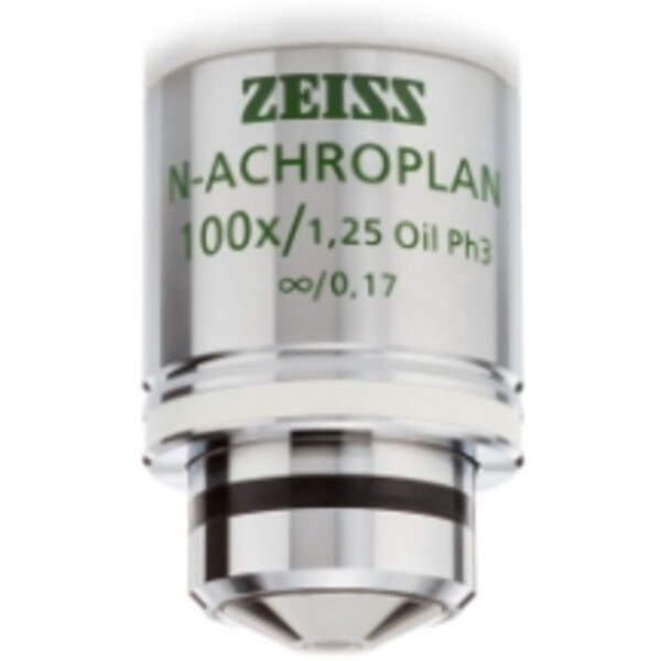 ZEISS Obiettivo Obiettivi N-Achroplan 100x/1,25 Oil Ph3 wd=0,29mm
