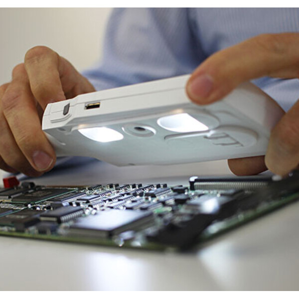 Vision Engineering Lente d'ingrandimento digitale CAMß di , 4x-20x, LED, batteria ricaricabile