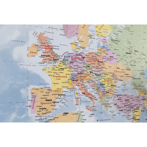 GeoMetro Mappa del Mondo politica (140 x 100 cm)