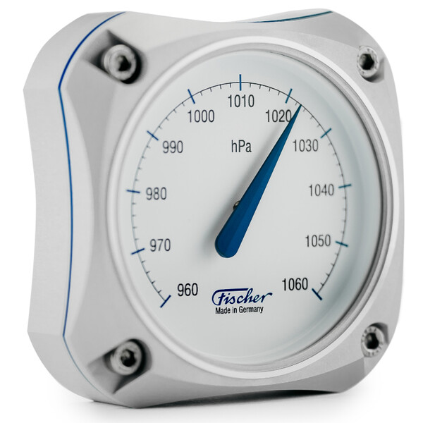 Fischer Stazione meteo Barometro Cockpit Silver Edition
