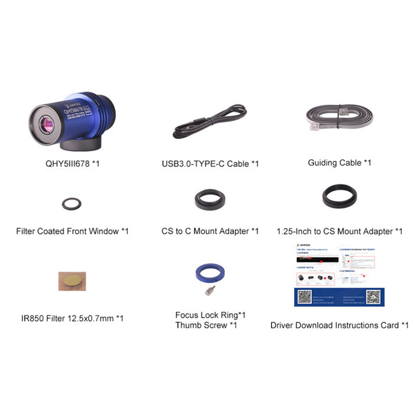 QHY Fotocamera Kamera 5III 678C Color