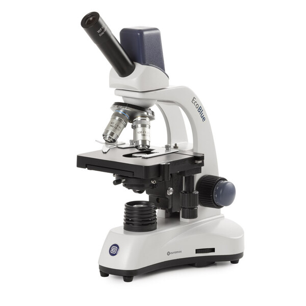 Euromex Microscopio EC.1155, mono, digitale, 40x-1000x, DL, LED, 10x/18 mm, Tavolo a croce X-Y, 5 MP