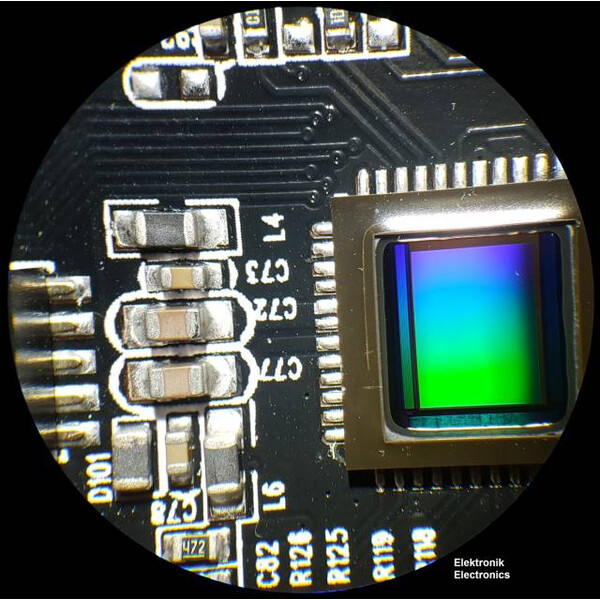 Bresser Microscopio stereo Analyth STR 10x-40x bino; Greenough; 50mm; 10x/20; 10-40x; LED, camera, 2MP