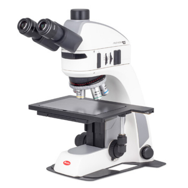 Motic Microscopio Panthera TEC MAT BF-T trino; infinito, piano, 50x-500x, 10x/22mm; Al/Dl, LED, 3W