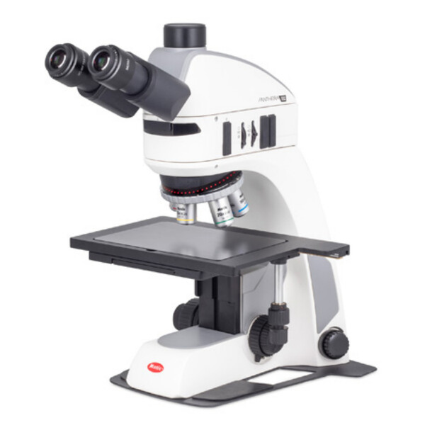 Motic Microscopio Panthera TEC MAT BD-T trino; infinito, piano, 50x-500x, 10x/22mm; Al/Dl, LED, 3W