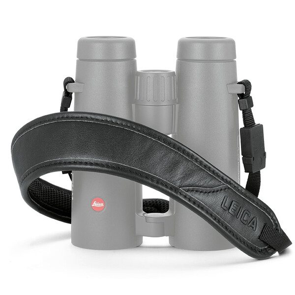 Leica Trageriemen Leder, schwarz