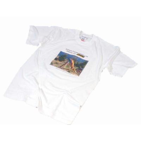 Berlebach T-Shirt con stampata una volpe su un cavalletto, taglia M