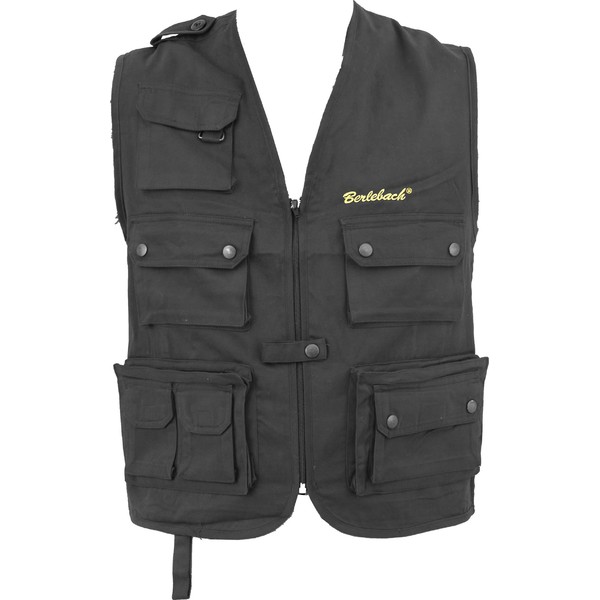 Berlebach Gilet fotografico, nero, taglia M