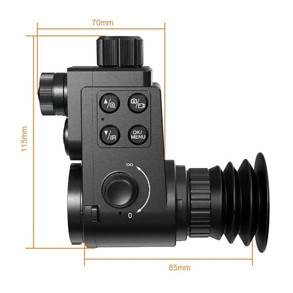 Vision nocturne Sytong HT-88-16mm/850nm/45mm Eyepiece German Edition