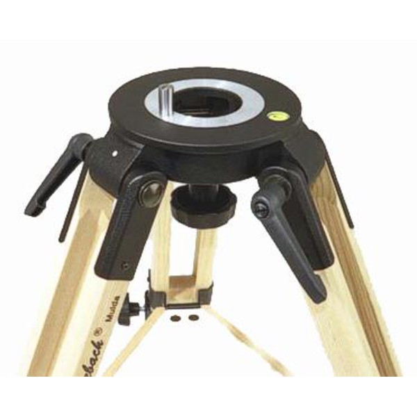 Berlebach Cavalletto in legno Uni modello 28 per Synta HEQ-5 con portaoggetti