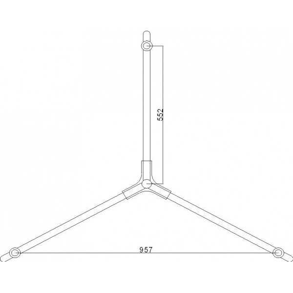 Berlebach Carrello per cavalletti Uni 800