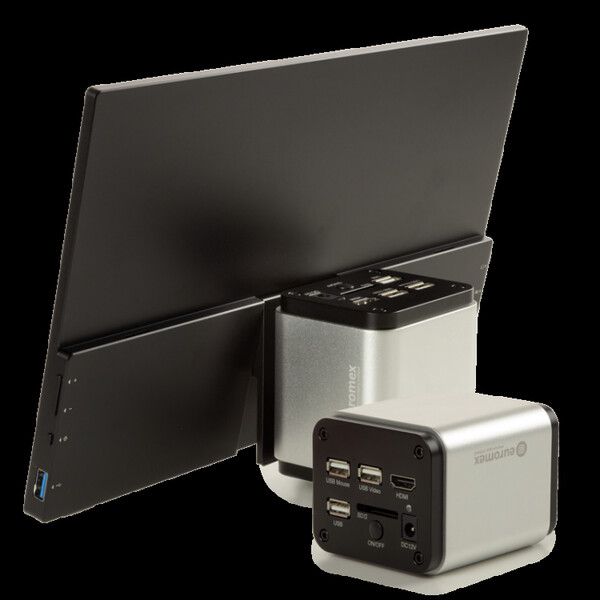 Euromex Fotocamera VC.3043 HDS, UHD, 8,3 MP, 1/1,8 pollici, sensore a colori 4K, touchscreen da 13 pollici, 30 fps HDMI, 20 fps USB