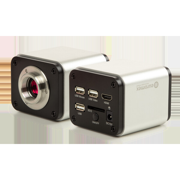 Euromex Fotocamera VC.3043 HDS, UHD, 8,3 MP, 1/1,8 pollici, sensore a colori 4K, touchscreen da 13 pollici, 30 fps HDMI, 20 fps USB
