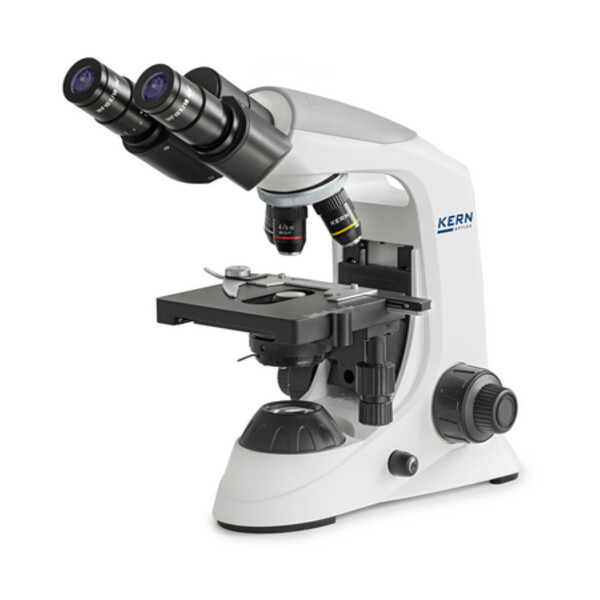 Kern Microscopio Bino Achromat 4/10/40/100, HWF10x18, 3W LED, OBE 132
