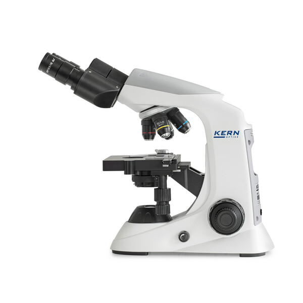 Kern Microscopio Bino Achromat 4/10/40/100, HWF10x18, 3W LED, OBE 132