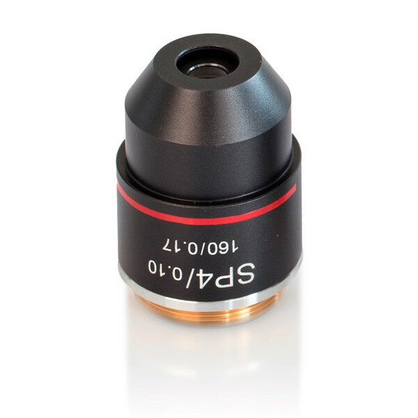 Kern Obiettivo, OBB-A1562, e-plan, achro,  4x/0,1, w.d. 14,5mm, anti-fungo