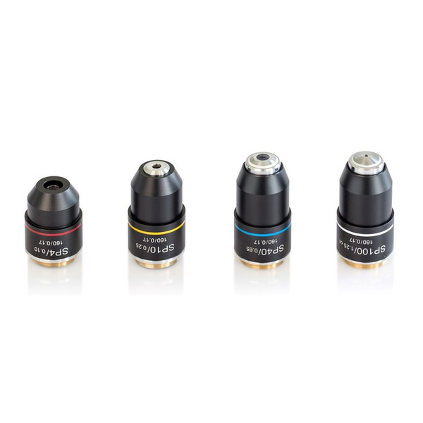 Kern Obiettivo, OBB-A1562, e-plan, achro,  4x/0,1, w.d. 14,5mm, anti-fungo