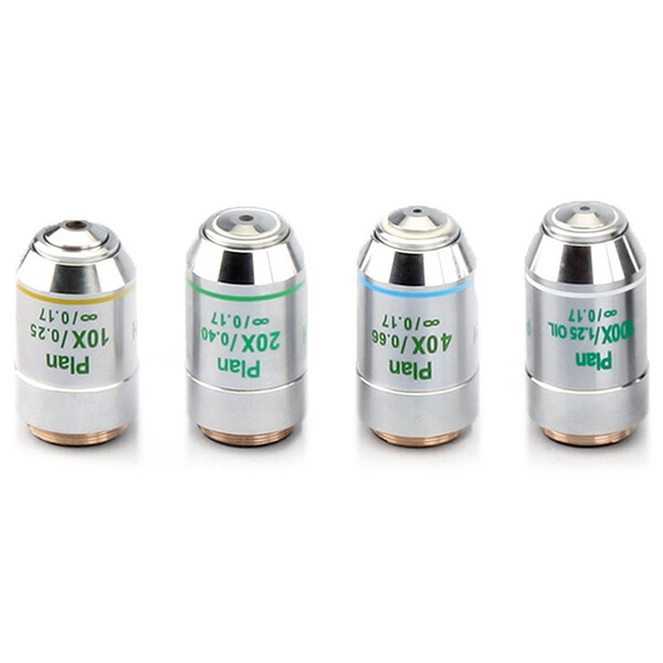 Kern Microscopio OBN 159, PH, 1,25 Condensatore di Abbe, infinito, piano, 4x-100x, Dl, 3W LED