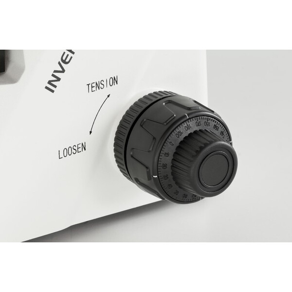 Kern Microscopio invertito OCM 167, FL, PH, trino, Condensatore fisso Abbe N.A. 0,3, 10x-40x, Al, Dl, LED 5W