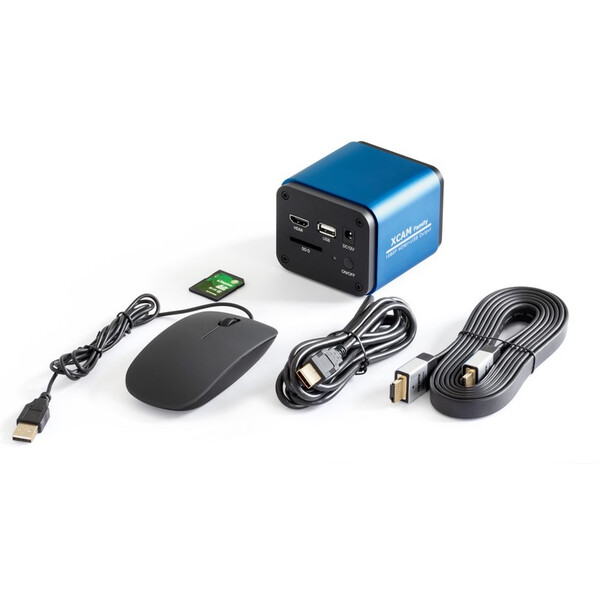 Kern Fotocamera ODC 852, a colori, CMOS, 1/1,8", 2,4 µm, 30/25 fps, 5 MP, USB/Wifi
