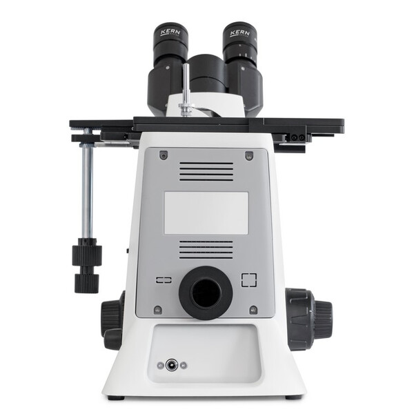 Kern Microscopio invertito OLM 170, POL, trino, inverso, 5x-50x, Al, LED 5W