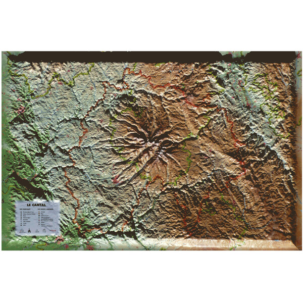 3Dmap Mappa Regionale du Cantal