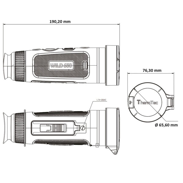 ThermTec Camera termica Wild 650